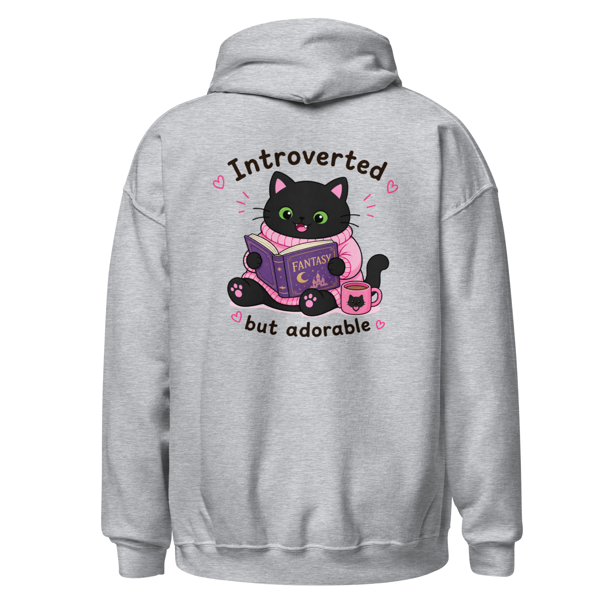 Introverted but adorable Snaggletooth Hoodie – Image 4