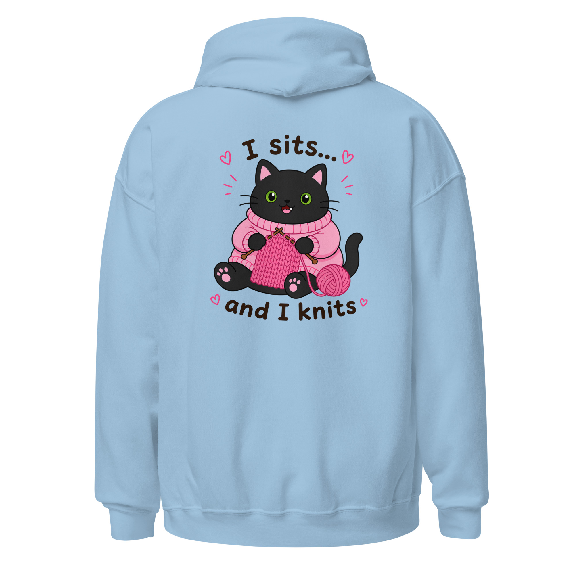 Snaggletooth Knitting Hoodie – Image 2