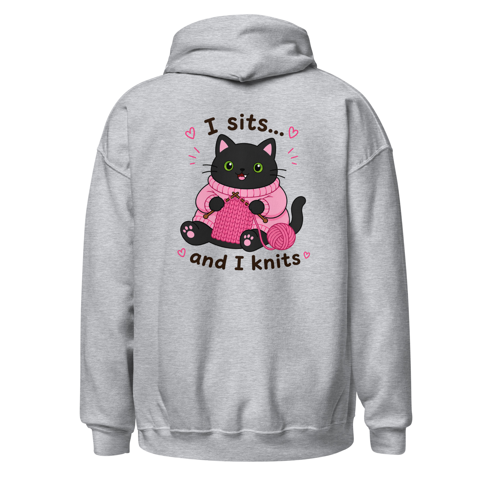 Snaggletooth Knitting Hoodie – Image 4