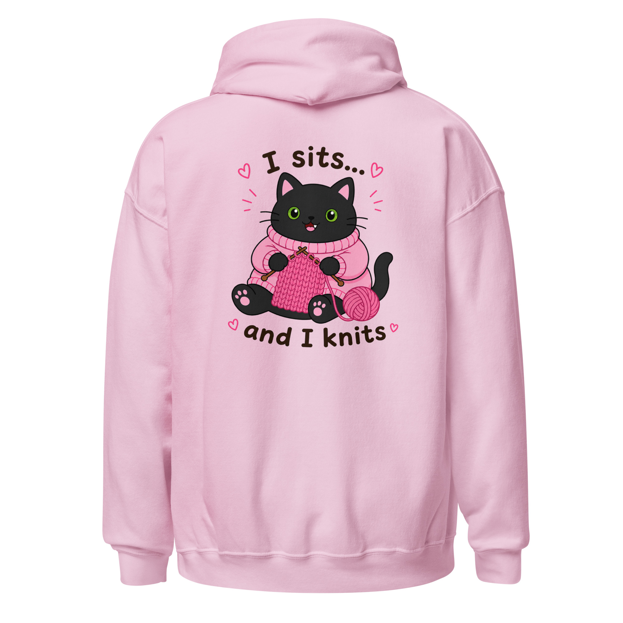 Snaggletooth Knitting Hoodie – Image 1