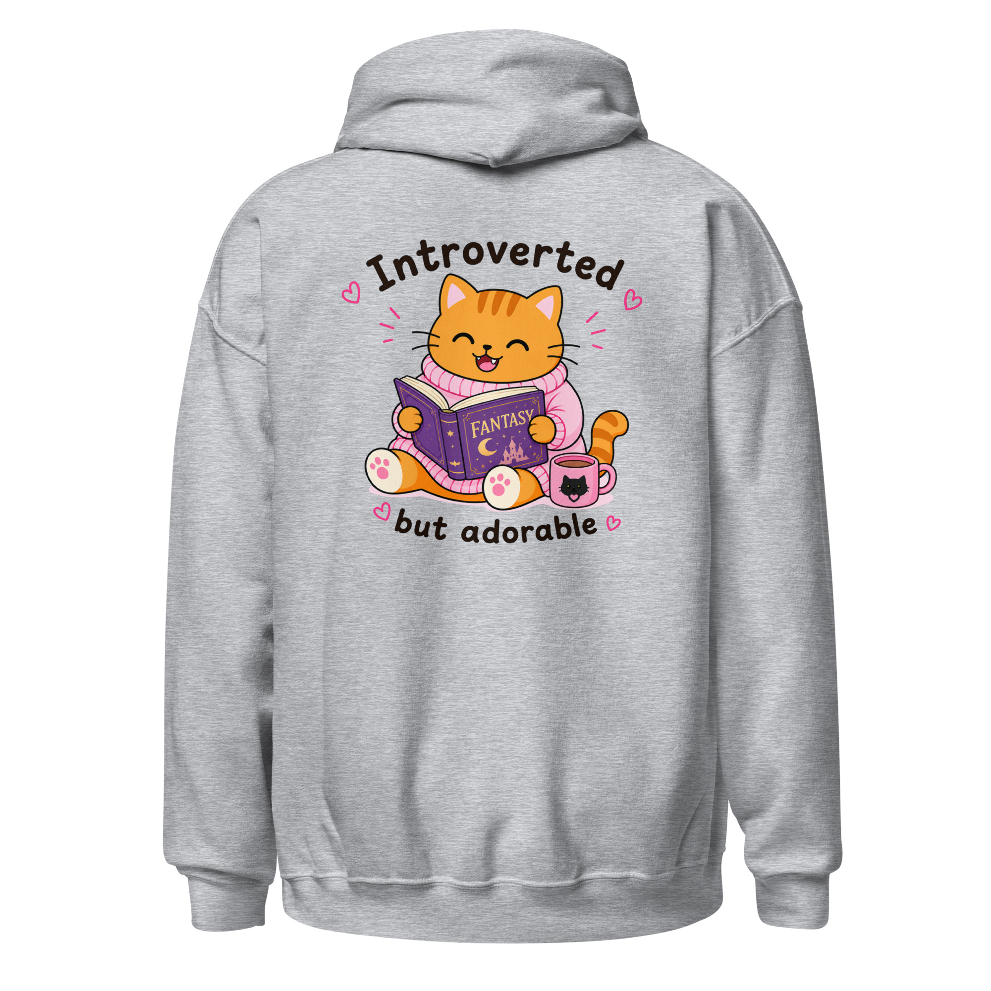 Introverted but adorable Ginger Hoodie – Image 4