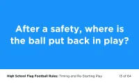 SportDeck High School Flag Football Rules Digital Flashcards with Officiating Tips - 64 Flash Card Printable PDF – Image 5
