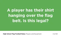 SportDeck High School Flag Football Rules Digital Flashcards with Officiating Tips - 64 Flash Card Printable PDF – Image 2