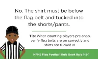 SportDeck High School Flag Football Rules Digital Flashcards with Officiating Tips - 64 Flash Card Printable PDF – Image 4