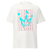 Celebrate Tee – White, S