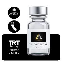TRT CALI Men's Startup Package 60 days (Consult, Labs, Cypionate 200mg/mL 10mL + Anastrozole 24×1mg) – Image 1