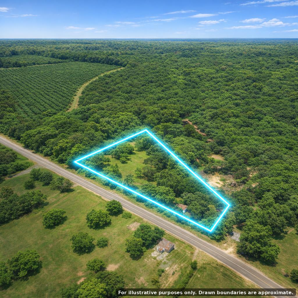 3.06 Acres with 628 Ft Paved Road Frontage in Woodville, TX – Image 34
