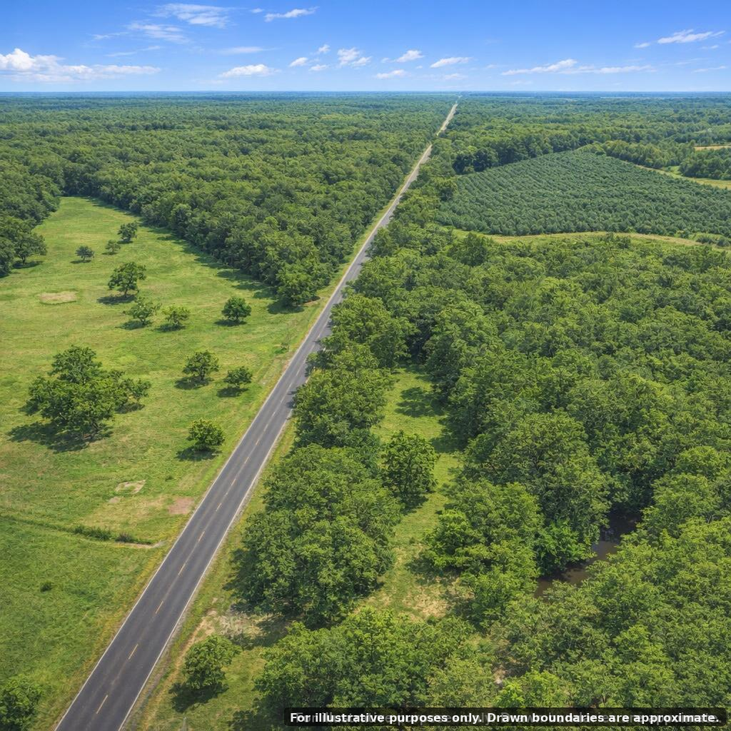 3.06 Acres with 628 Ft Paved Road Frontage in Woodville, TX – Image 32