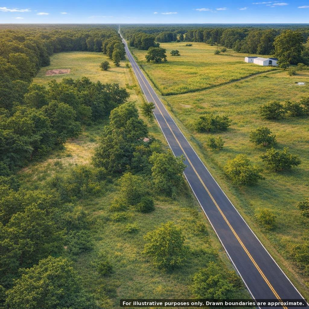 3.06 Acres with 628 Ft Paved Road Frontage in Woodville, TX – Image 27