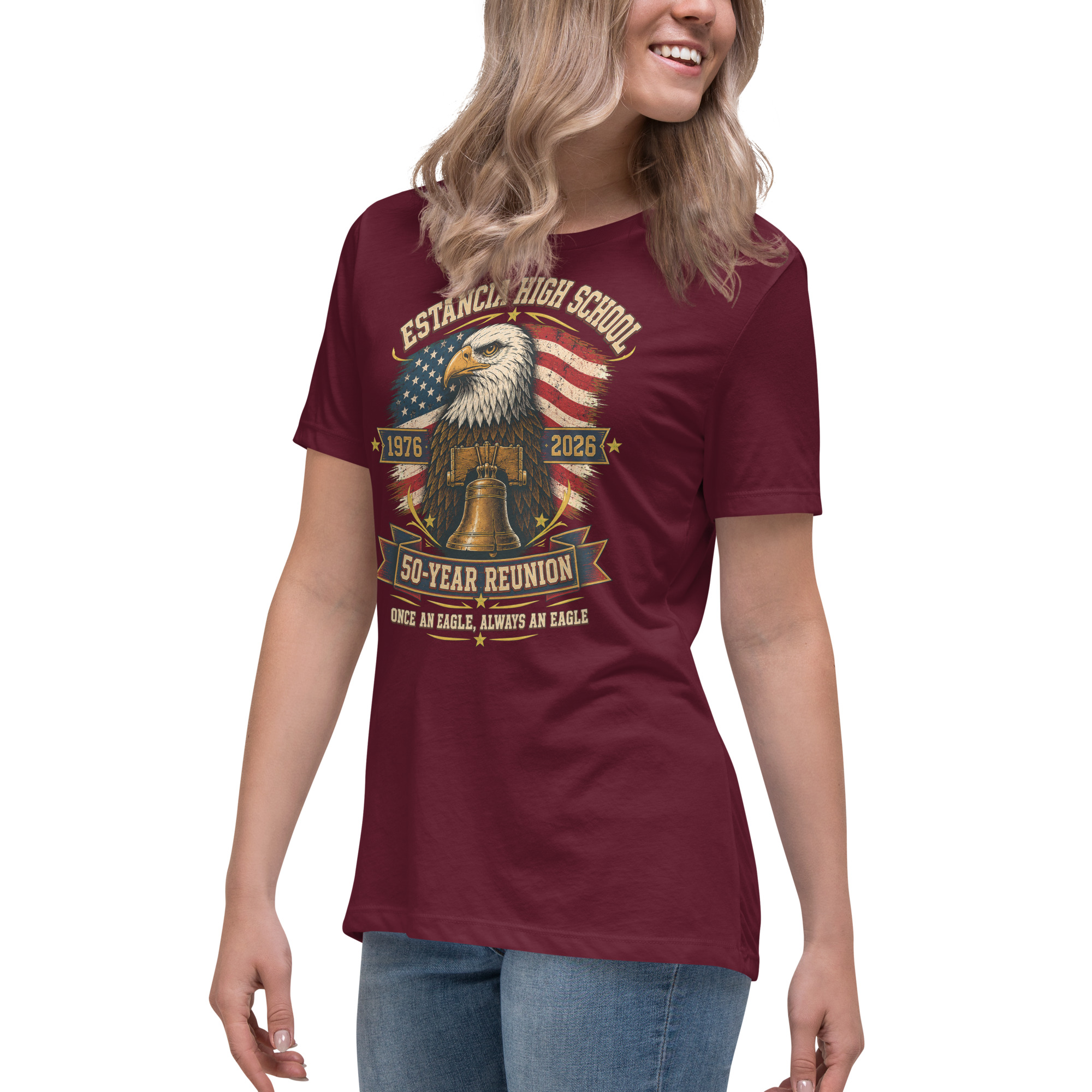 Estancia 50 yr Reunion Women's Relaxed T-Shirt – Image 2