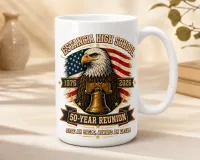 Estancia 50 Year Reunion White Glossy Mug – Image 2