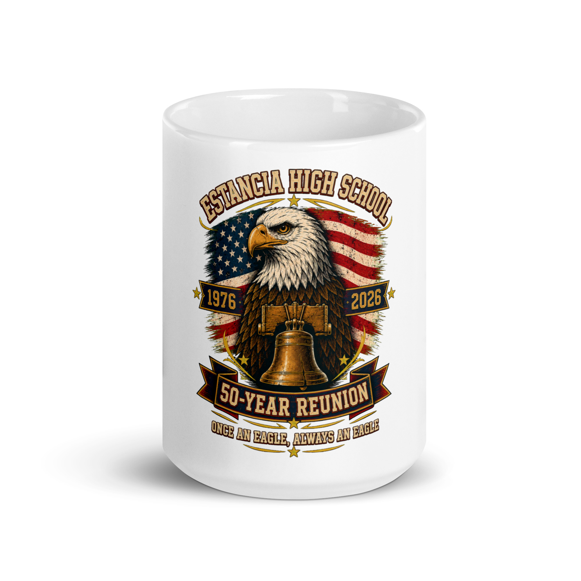 Estancia 50 Year Reunion White Glossy Mug – Image 4