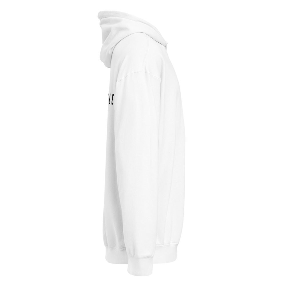The Made For Millions® Anti Hustle Hoodie in White ( Unisex ) – Image 9