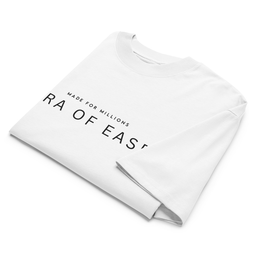 THIS is my Era of Ease Oversized Tee ( Unisex ) White – Image 5