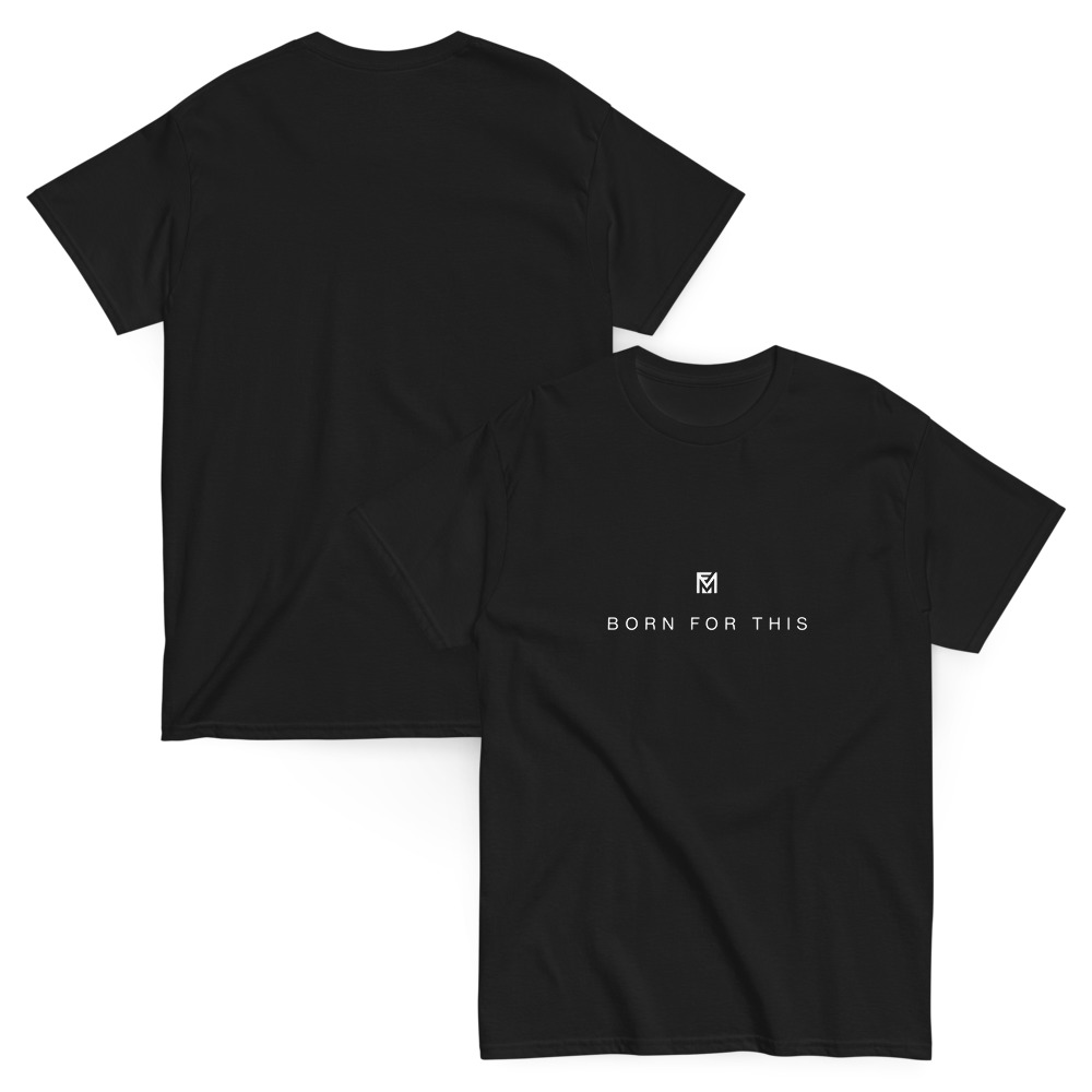 Born for This™ Classic Tee ( Black ) – Image 5