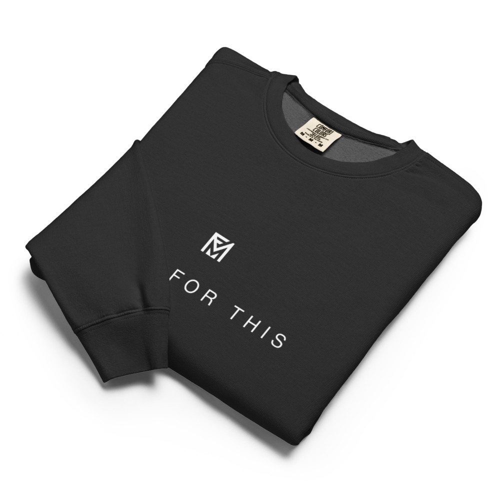 Born for This™ Premium Crew Neck Sweatshirt ( Unisex ) – Image 4