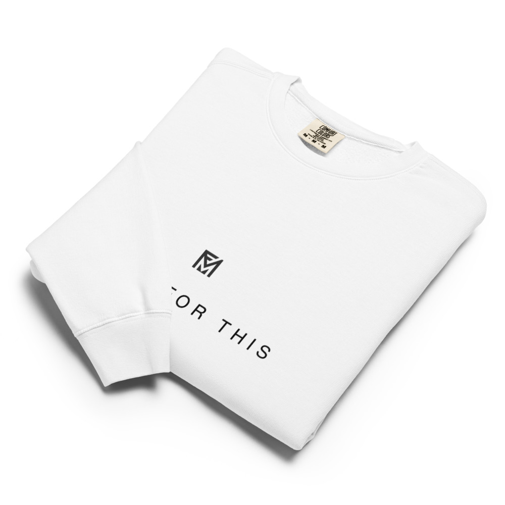 Born for This™ Premium Crew Neck Sweatshirt ( Unisex ) – Image 4