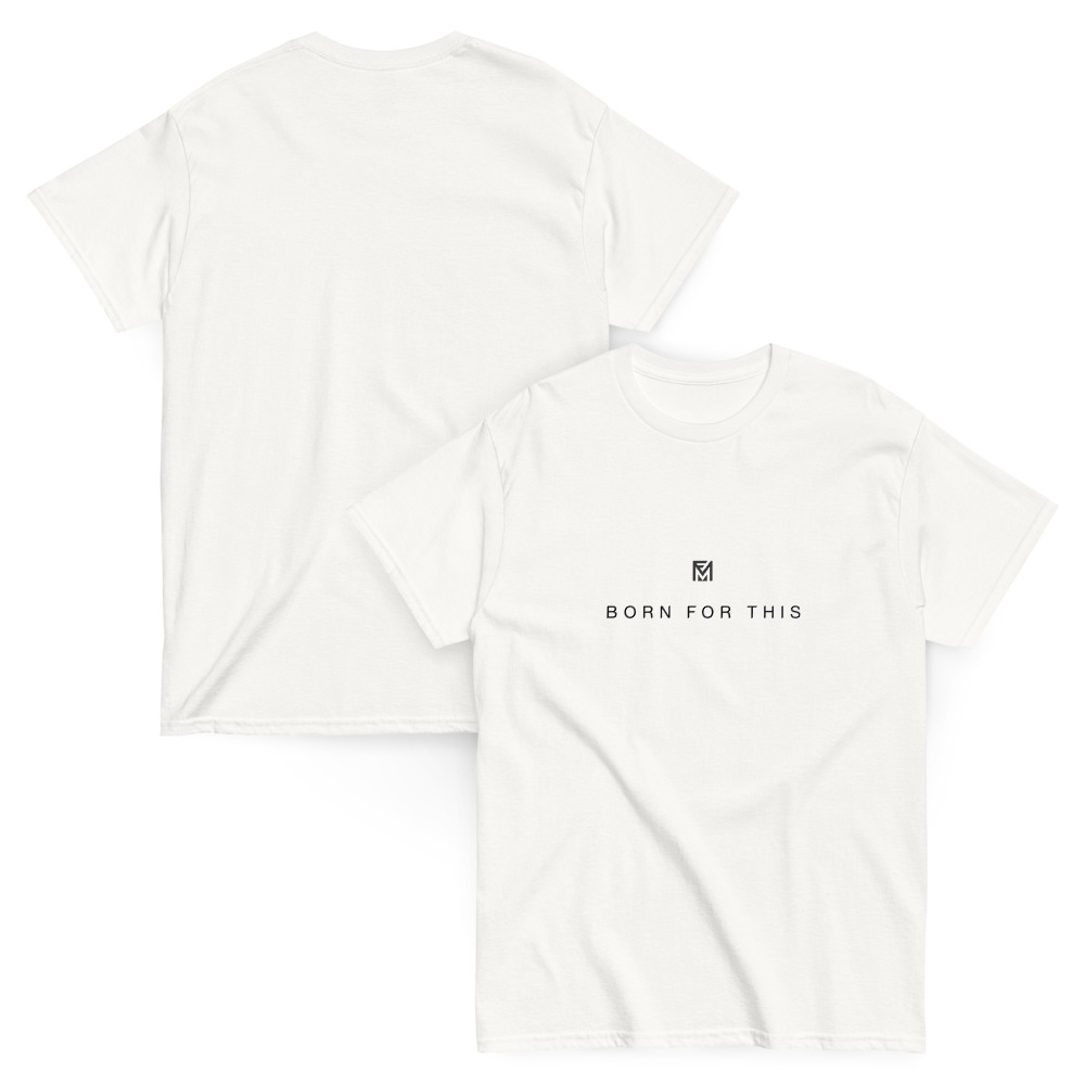 Born for This™ Classic Tee ( White ) – Image 4