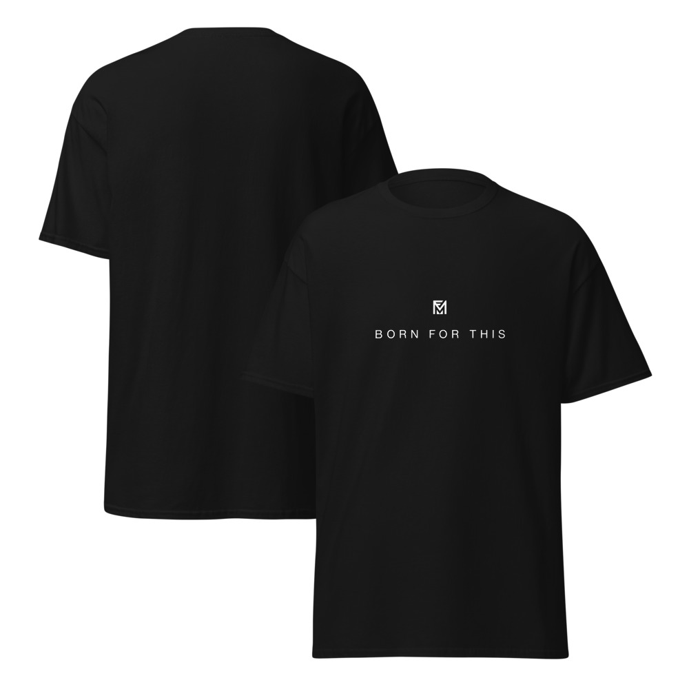 Born for This™ Classic Tee ( Black ) – Image 3