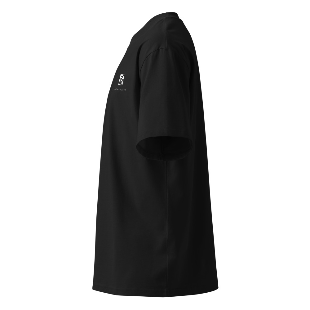 The Made For Millions® Minimalist Oversized Tee (Unisex) Black – Image 3