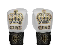 White Gold Training Gloves – Image 1