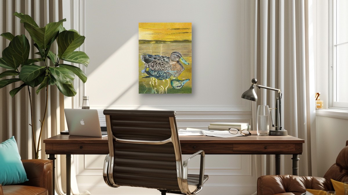 MALLARD REFLECTIONS – Image 1