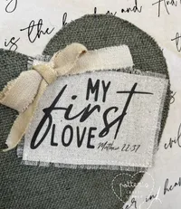 My First Love Couch Pillow – Image 2