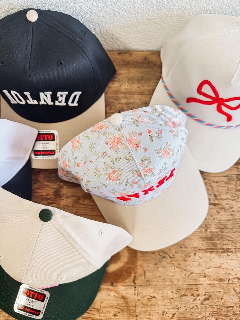 Bow Cap // 3D Puff – Image 2