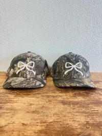 Camo Bow Cap // 3D Puff – Image 1