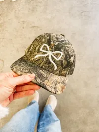 Camo Bow Cap // 3D Puff – Image 2