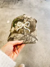 Camo Bow Cap // 3D Puff – Image 3