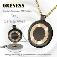 Oneness - Quantum Resonance AFT Energy Pendant (Unisex) – ONENESS PENDANT - Black Enamel Polish