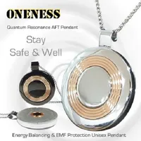 Oneness - Quantum Resonance AFT Energy Pendant (Unisex) – ONENESS PENDANT - In Silver Polish
