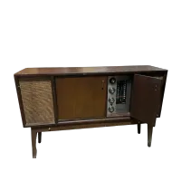 Mid Century Philco Console Stereo (Working Condition) – Image 1
