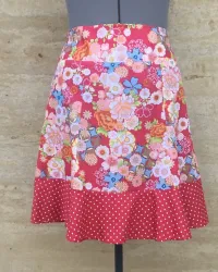 Bonny Skirt Polka Floral – Image 2