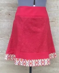 Bonny Skirt Polka Lush Red – Image 3