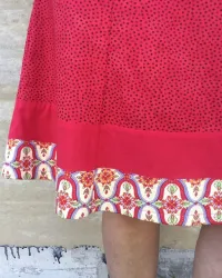 Bonny Skirt Polka Lush Red – Image 2
