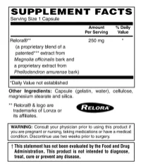 Relora 250mg – Image 2