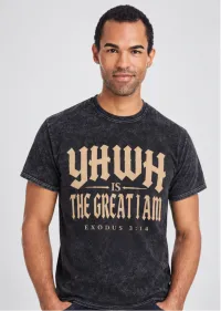 YHWH “He Is” – Black, XL