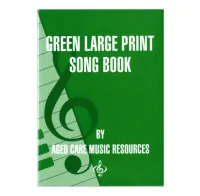 Green Large Print Song Book – Image 2