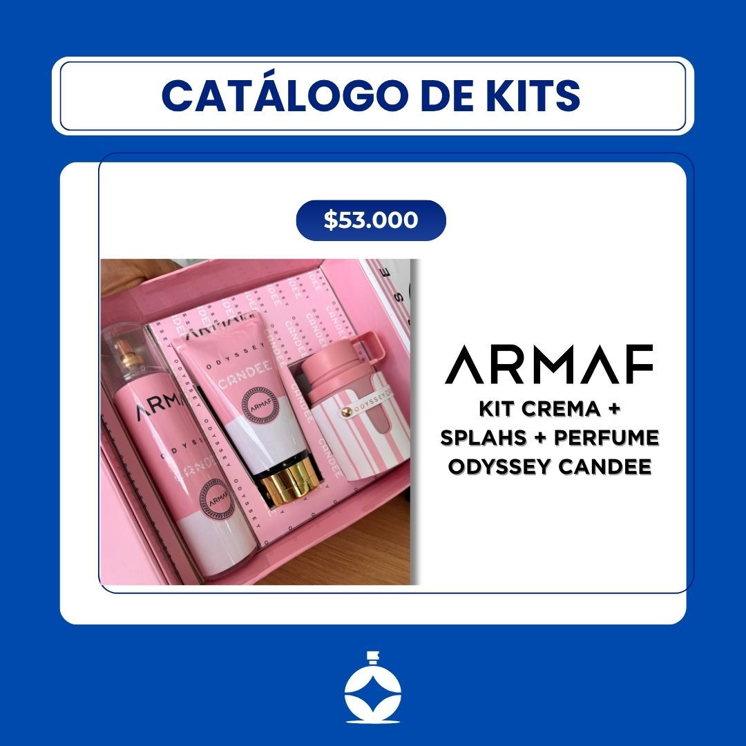 KIT CREMA + SPLAHS + PERFUME ODYSSEY CANDEE – Image 1