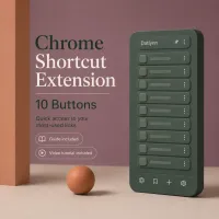 Chrome Shortcut Extension – 10 Buttons – Image 1