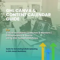 GHL Canva Content Calender Guide  – Image 1