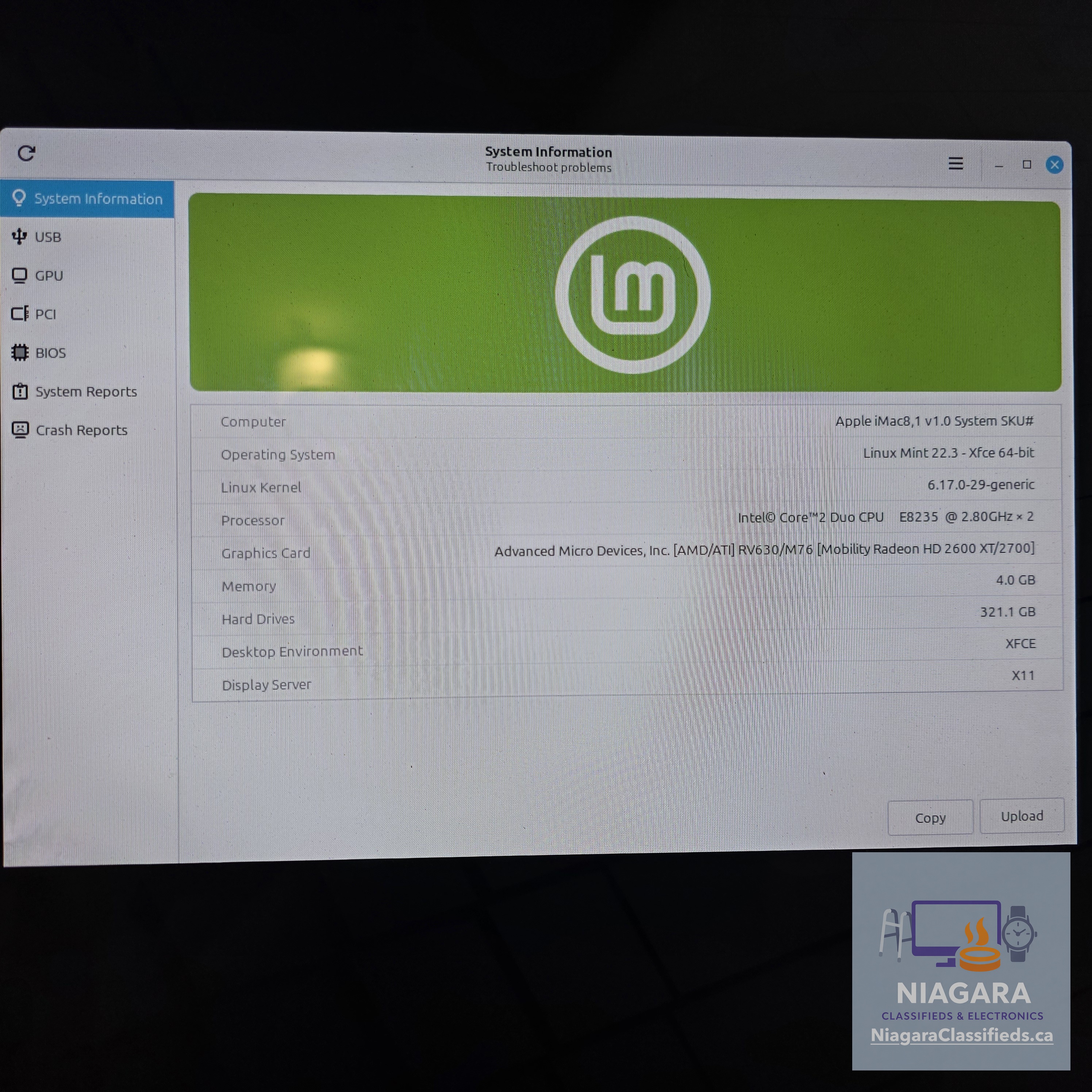 iMac, 24-inch, Early 2008 w/Linux Mint - READY TO USE! – Image 2