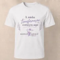 T-Shirt "A minha transformação" – XL
