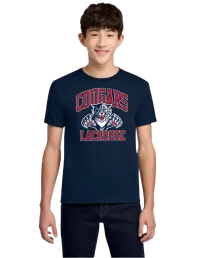 Jerzees® - Youth Dri-Power® 5050 CottonPoly T-Shirt. 29B - J. Navy - Cougars Primary – YXS, NAVY, NO