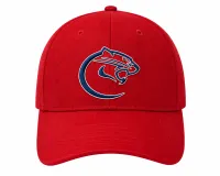 New Era® A-Frame Snapback Cap NE211 - Scarlet - Classic C - EMB Blue – OSFA, NO
