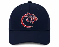 New Era® A-Frame Snapback Cap NE211 - Deep Navy - Classic C-EMB Red – OSFA, NO