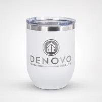 Denovo Wine Tumbler  – White