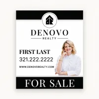 For Sale Sign Panel – White